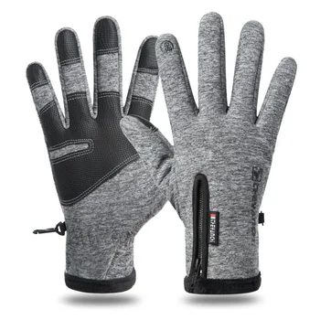 Motorrad Männer Winter Handschuhe Wasserdicht Thermische Fleece Gefüttert Beständig Touchscreen Nicht-slip Reiten M/L/XL/XXL Größe