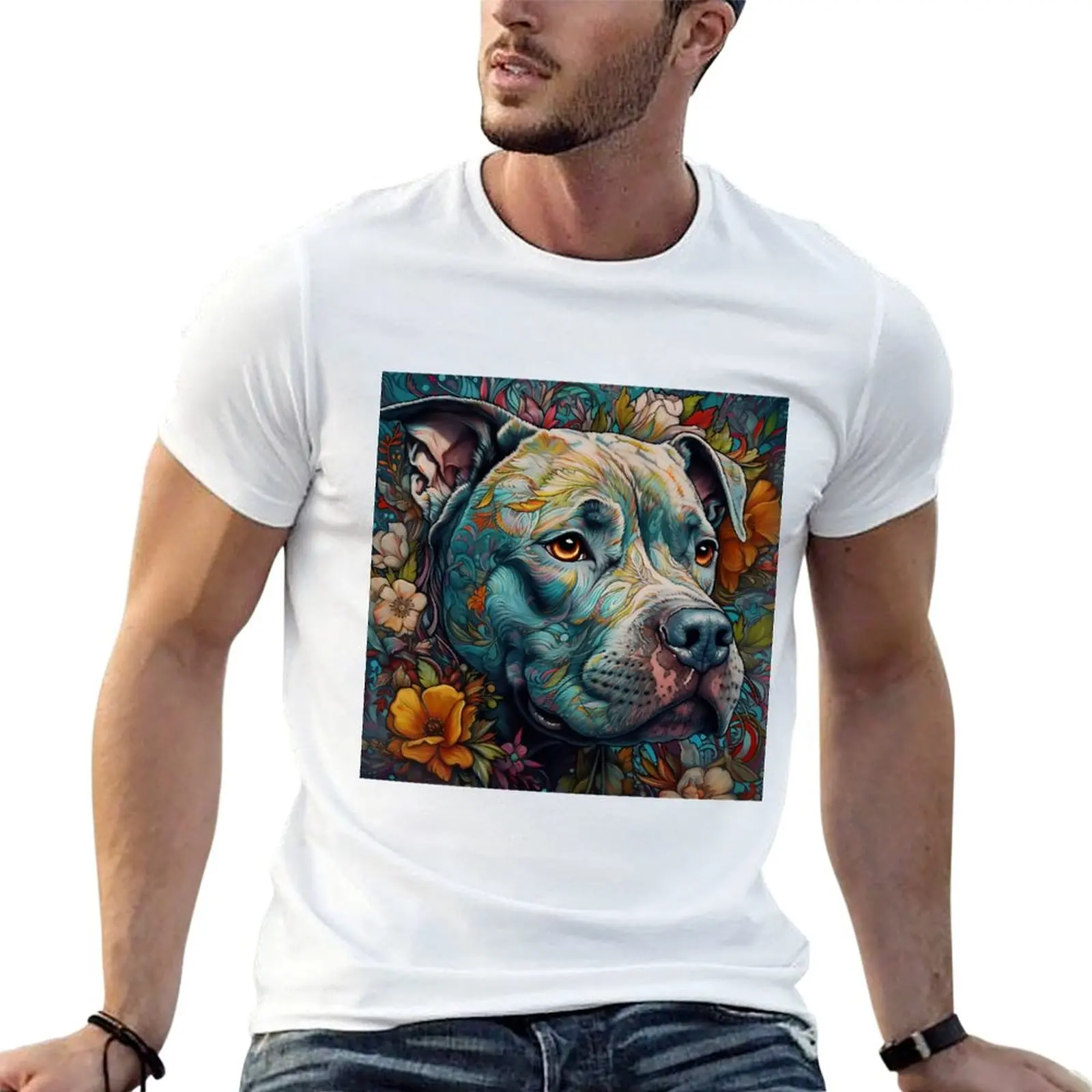 

Футболка футболка персонализированная мужская роскошная рубашка Bully Blossom