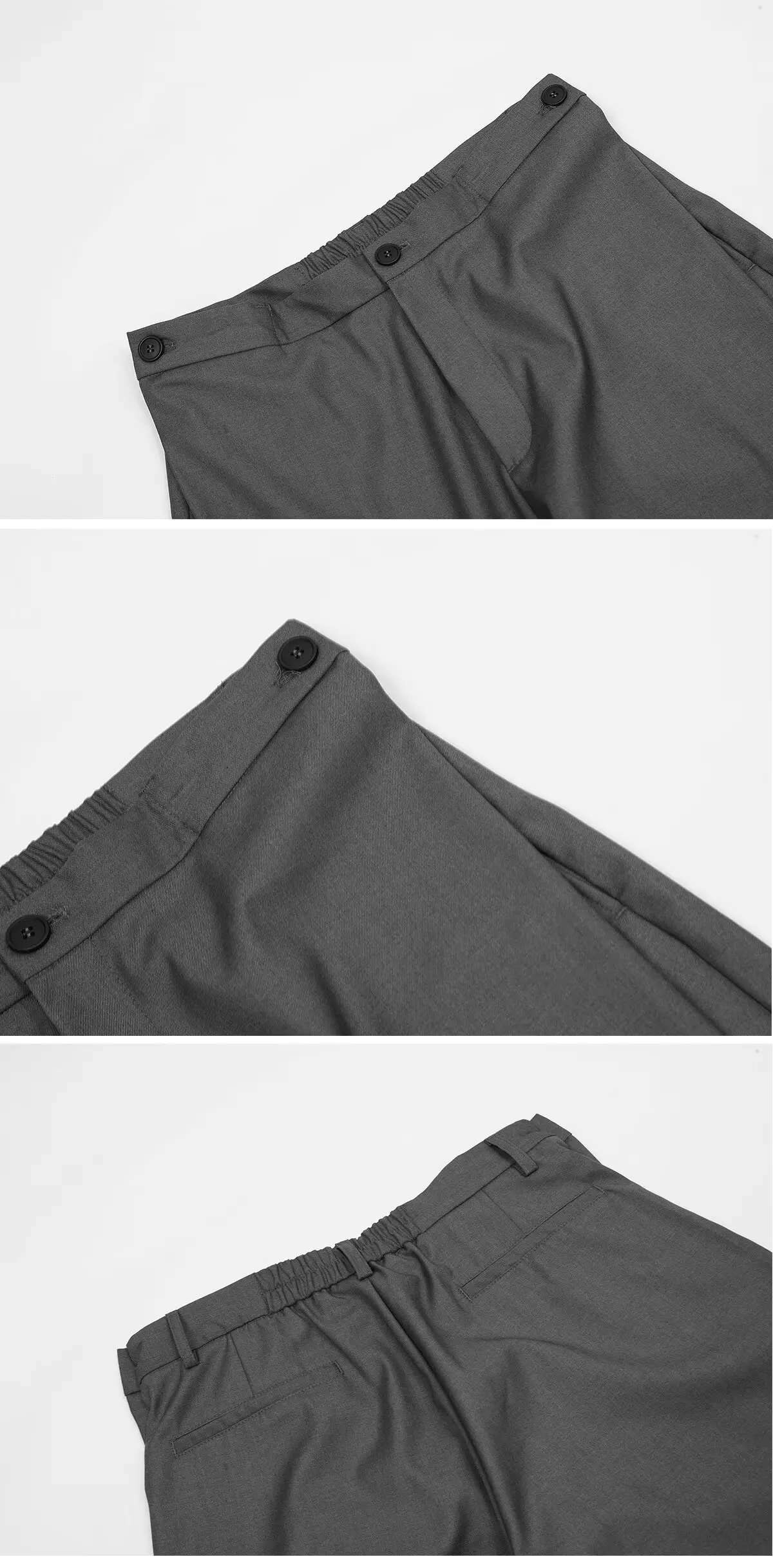 Pantalones de traje informales coreanos para mujer, pantalones de viaje de dama de oficina de moda de Color sólido, pantalones holgados de pierna ancha, pantalones clásicos Unisex