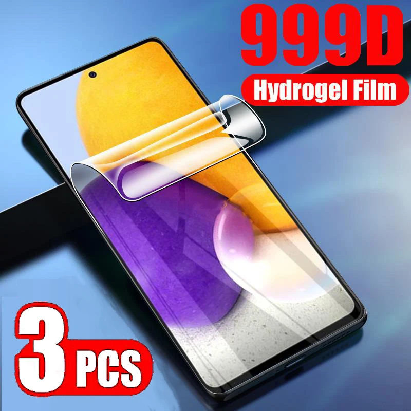 3 قطعة فيلم هيدروجيل ل Cubot H2 S500 ماكس صدى مانيتو قوس قزح ديناصور X16 X17 S Cheetah2 Z100 S550 Pro لا الزجاج واقي للشاشة