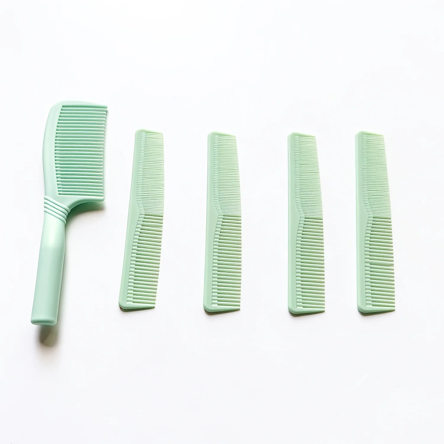 5PCS Fine and Wide Tooth Comb Set for Men and Women Hair Comb Hairdressing Tool Portable