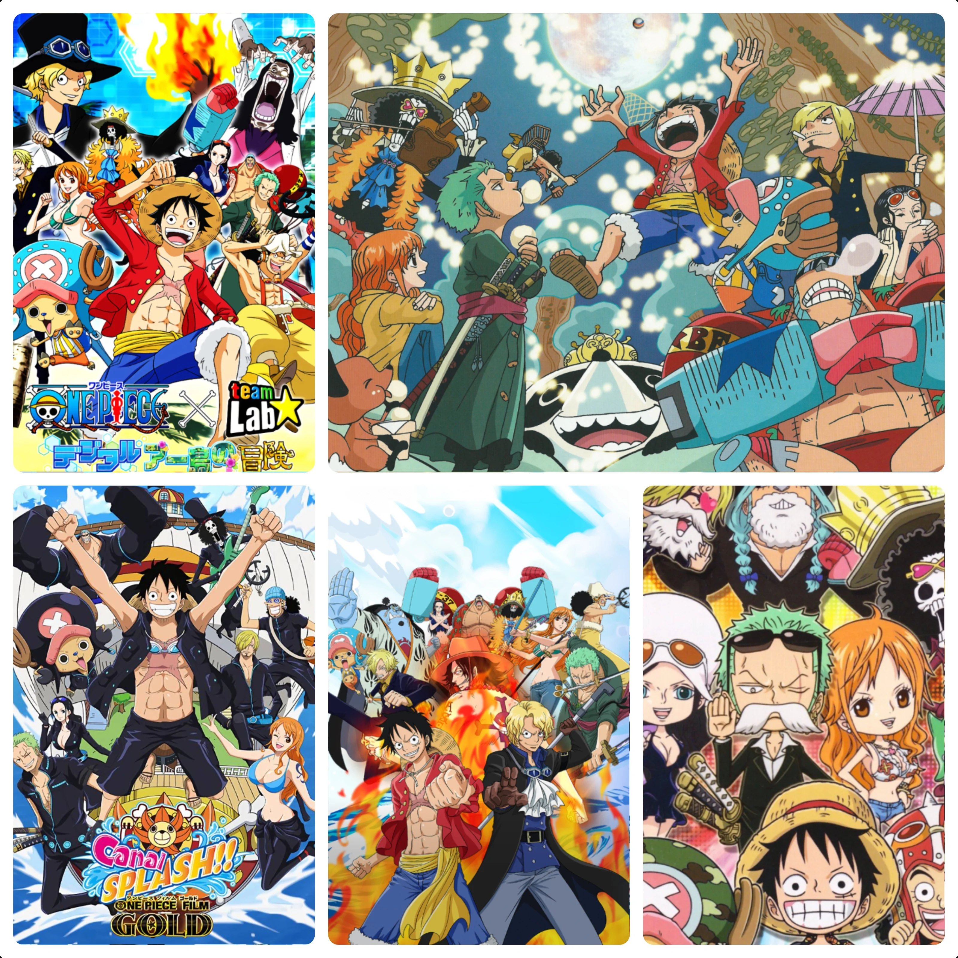 500/1000/1200/2000PCS Jigsaw Puzzle One Piece Popular Japanese Anime Pirate Crew Character Art Leisure Home Wall Decor Gift
