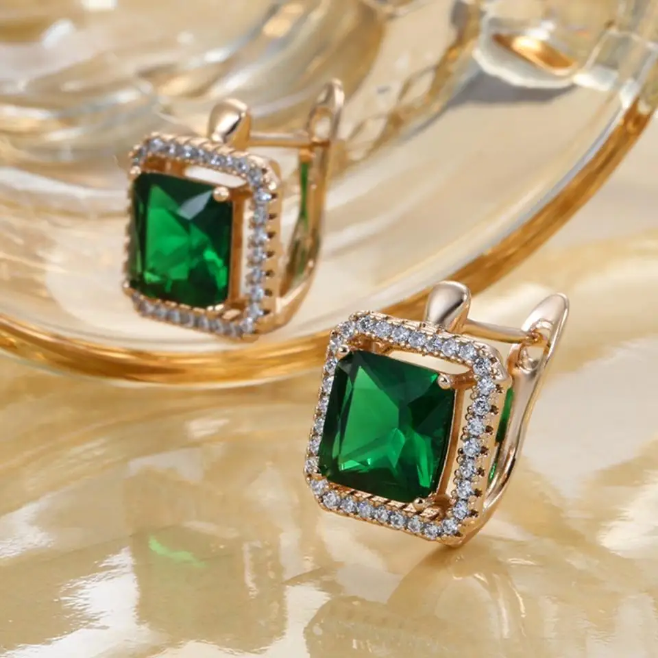 ZAKOL Fashion Versatile Copper Micro-set Zircon Hoop Earrings For Women Shiny Charming Clearance Processing Jewelry Accessories