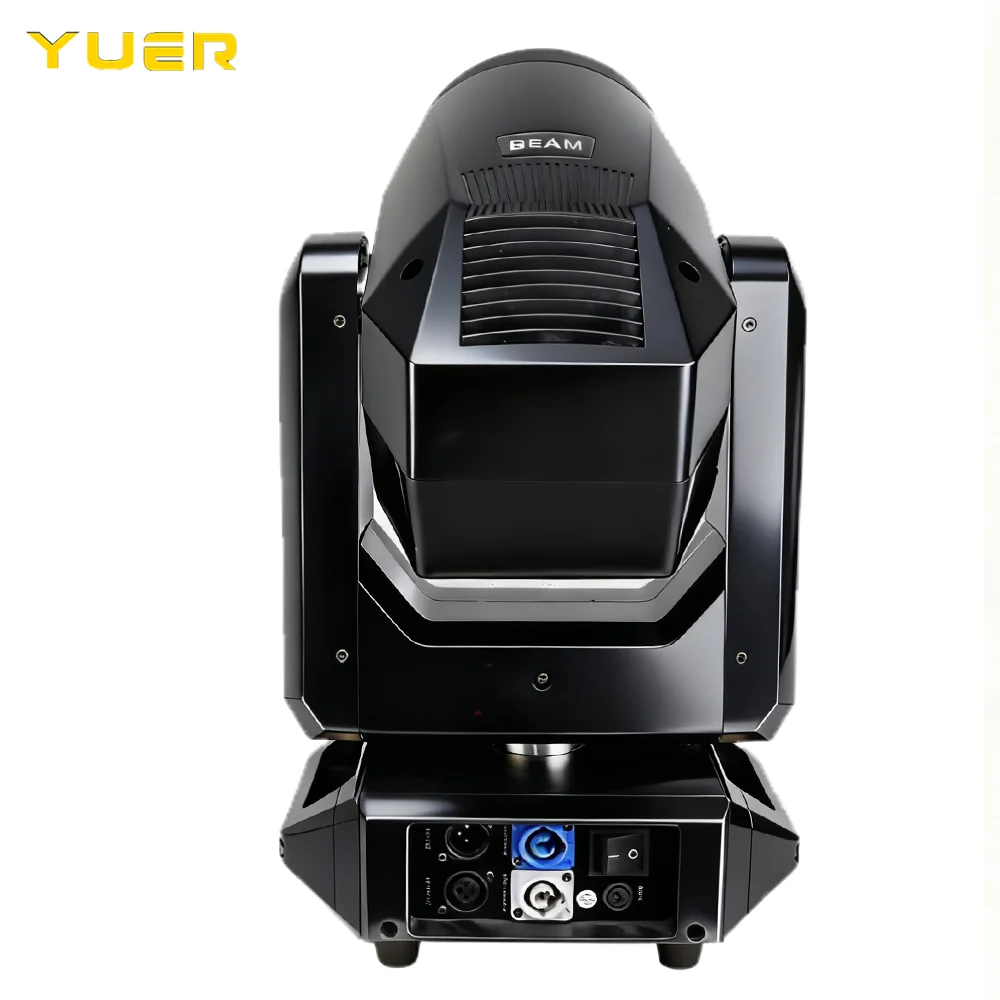 295W Bulb Beam Moving head light with ring Atomization Rainbow effect 8+16+24 Prism 13 Gobos DMX512 for DJ Disco party bar club