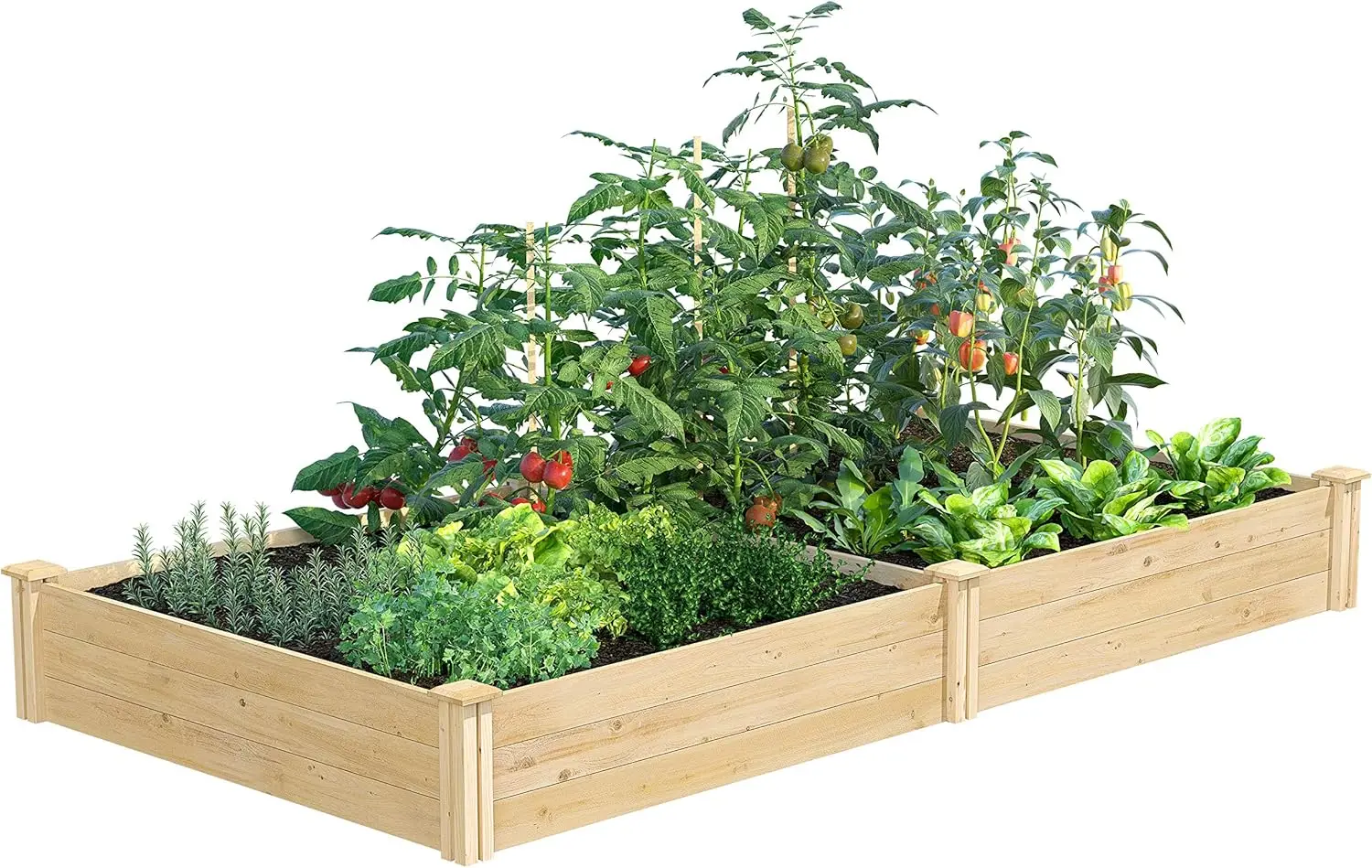 

Original Cedar Raised Garden Bed, 4' x 8' x 10.5"