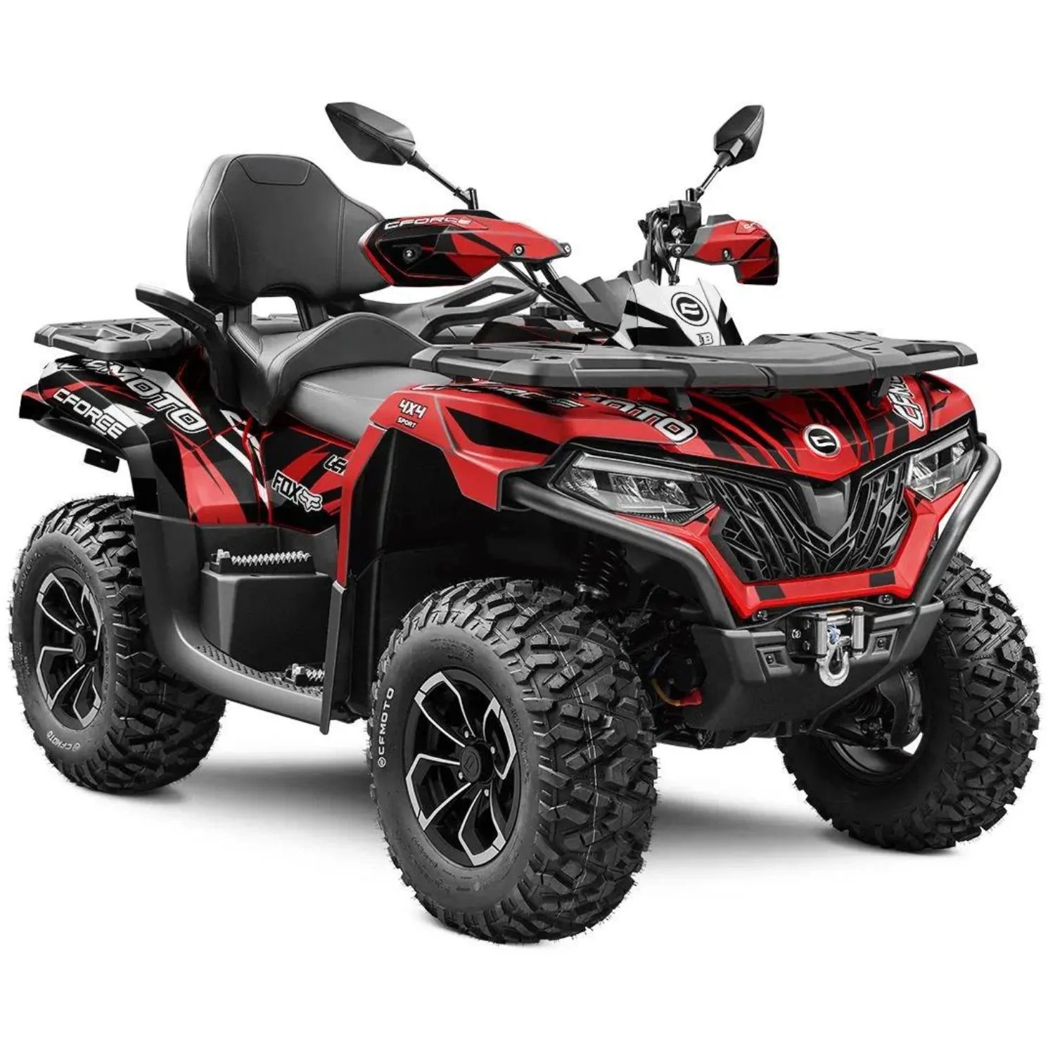 Motorcycle Body Fairing Sticker Decal Protective Quads / Atv 4x4 Full Graphic Kit For CFMOTO CFORCE 600 625 2020-2024 Design-13