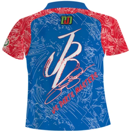 Men Turn-down Collar Polo Shirt, Sketch Texture Dart Theme Design, Quick Dry Fabric for Bar Dart Nights & Casual Daily Outings