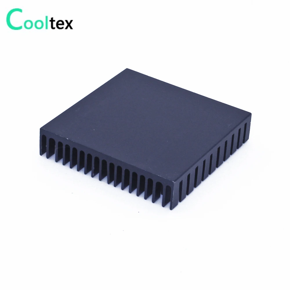 10pcs/lot 50x50x11mm Aluminum HeatSink Heat Sink  radiator for electronic Chip RAM IC cooler cooling