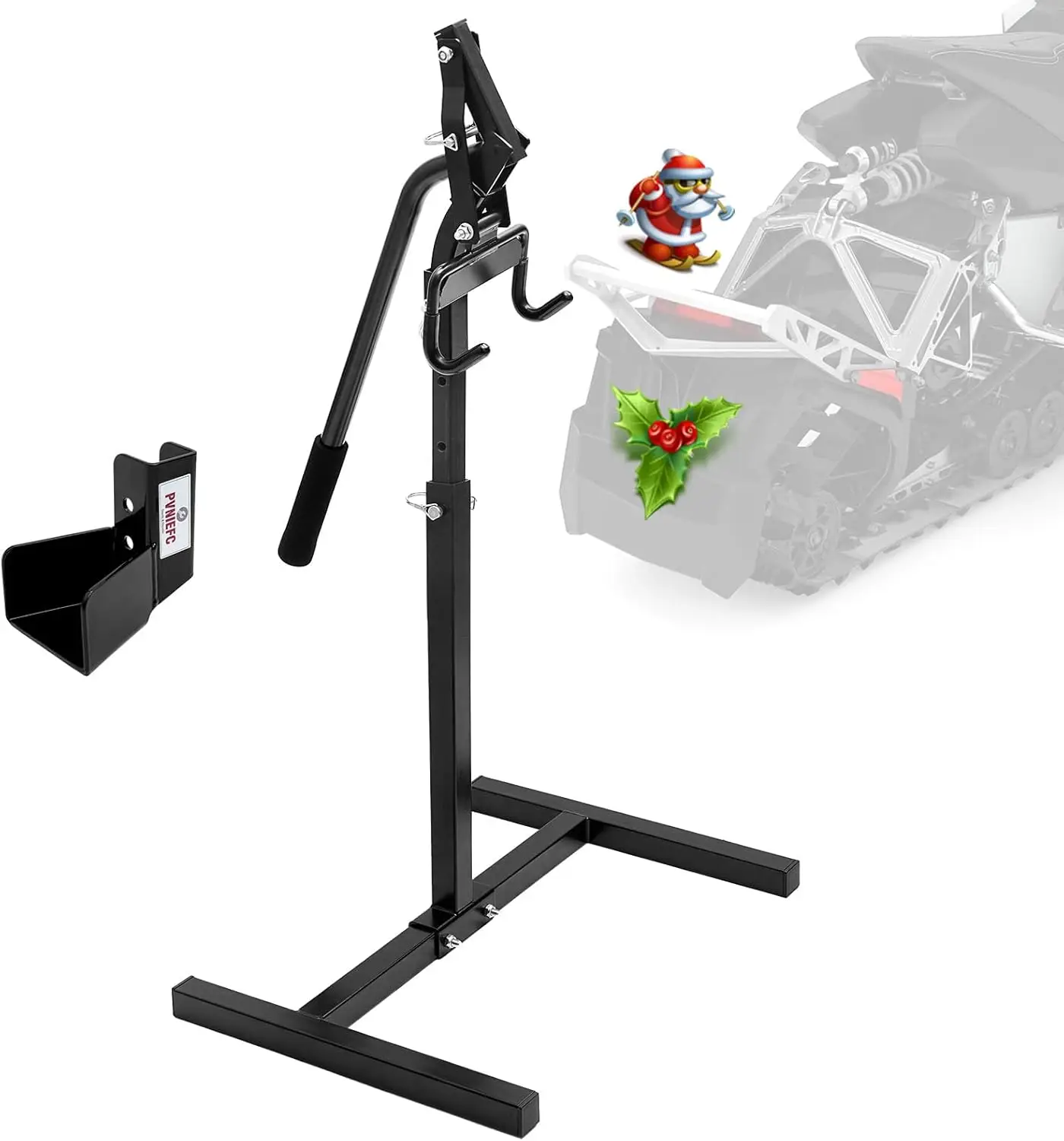 Snowmobile Lever Lift Stand with Handlebar Cup, Max 32