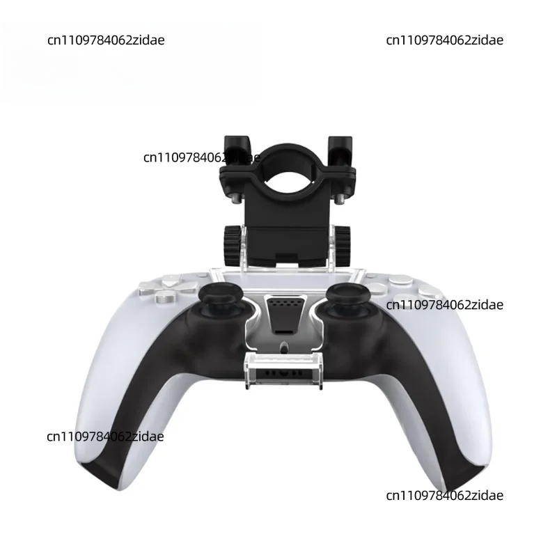 For Hookah Pipe Clip & Phone Mount Bracket for PS5 DualSense Controller Adjustable Android Smartphone Game Accessory