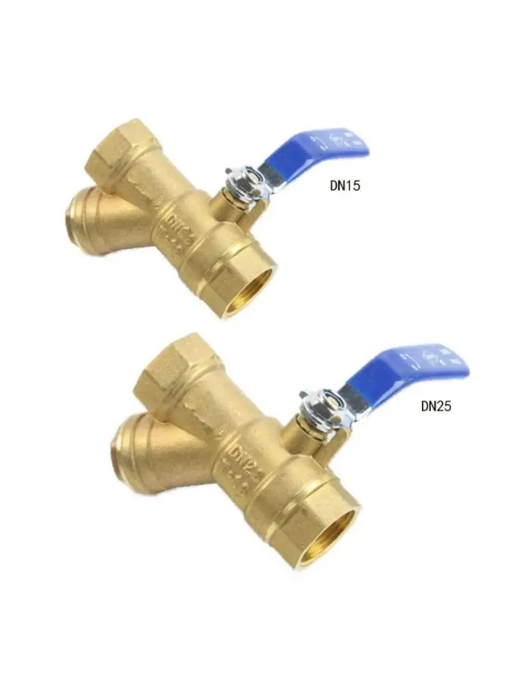 

652F DN15 DN25 Женский онлайн Y-образный сетчатый сетчатый фильтр с резьбой Фильтр Латунный фильтр-клапан Y-образный латунный