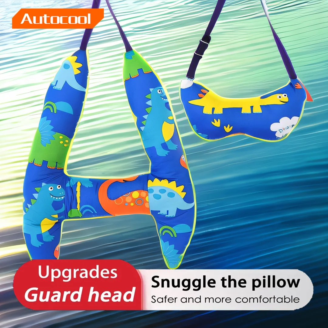 Car Travel Head Pillow Support Kid and Adult Car Sleeping Safety U-Shape Travel Pillow Cushion for Auto Seat Safety Neck Pillows