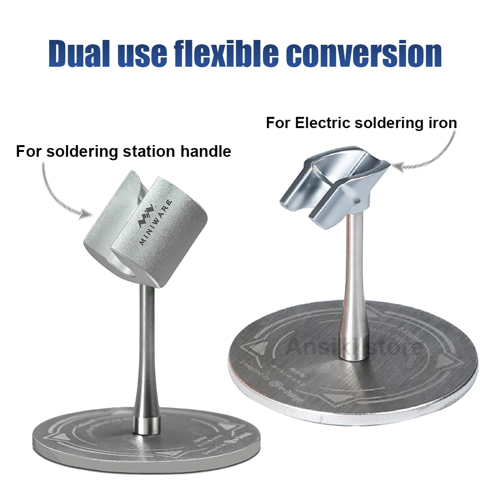 MINIWARE I-stand Soldering Stand holder suitable sturdy and durable for TS101 TS1M TS21 soldering iron adapter soldering iron
