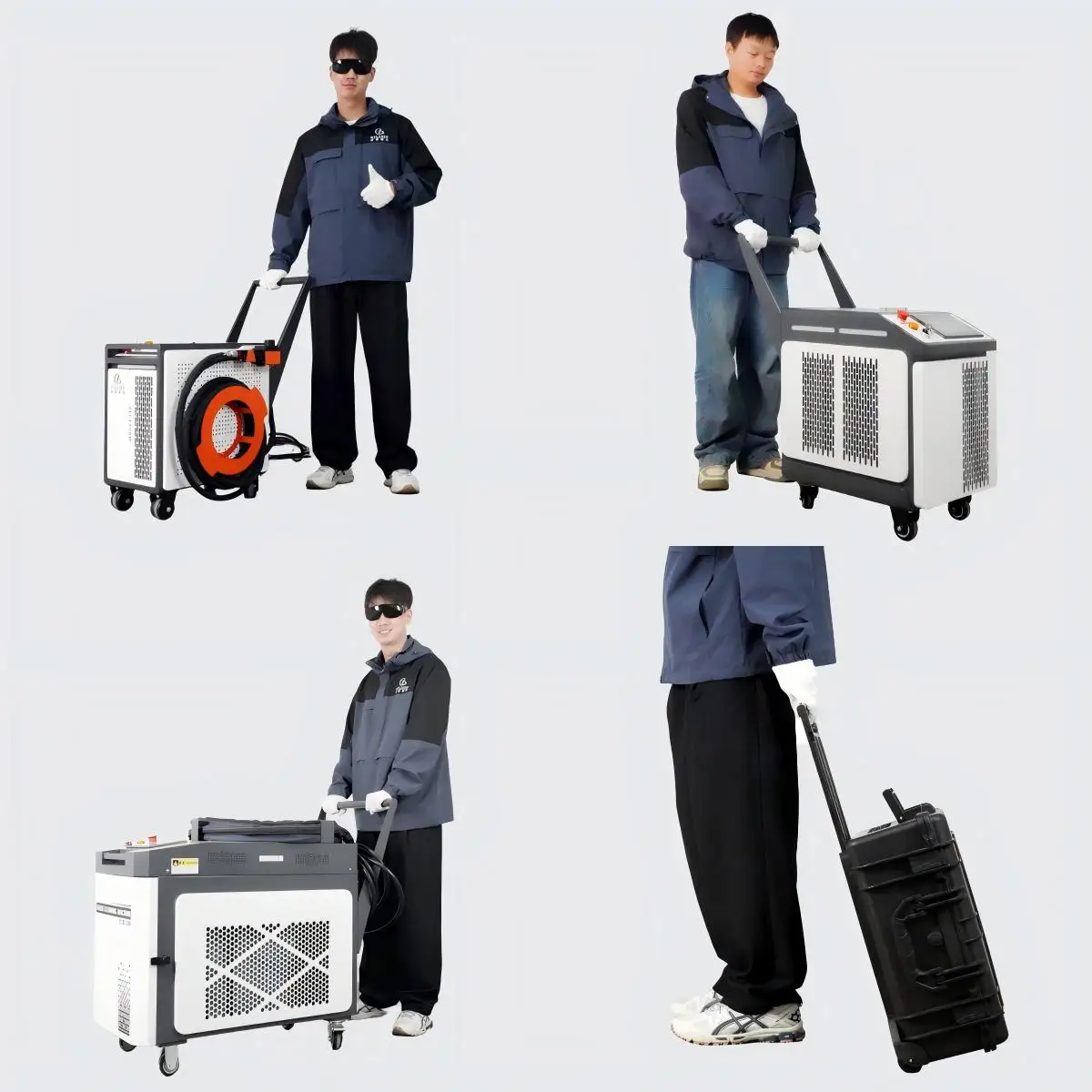 

For Best Seller Portable Pulse Laser Cleaning Machine 500W 200W Removes Rust Corrosion for Metal & Wood New Top Seller