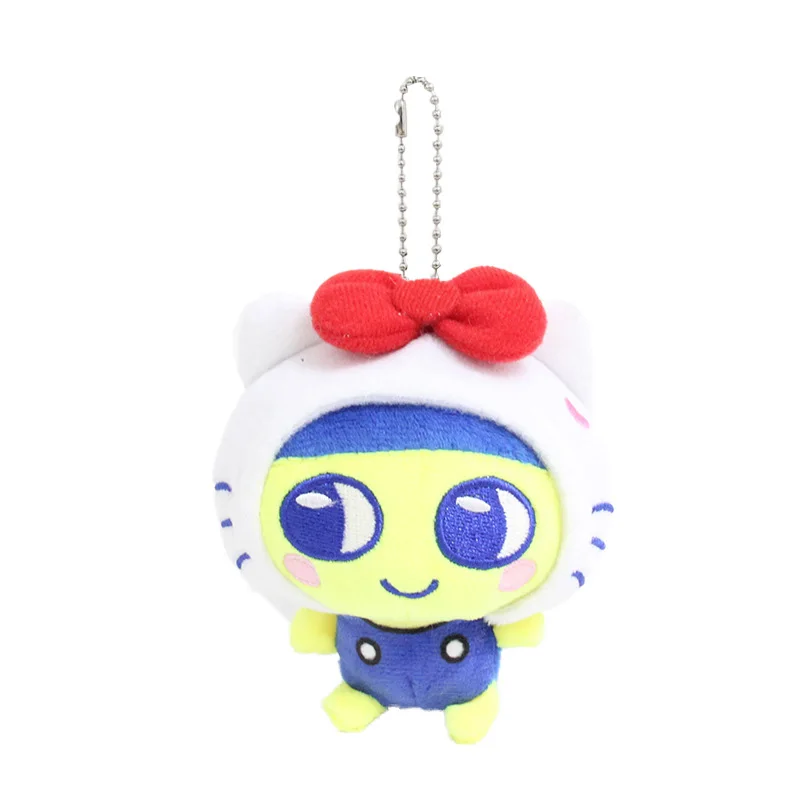 8-10cm Pet Anime Mametchi Plush Doll Keychain Cute Mimitchi Bag Doll Pendant Kuchi Pachi Cartoon Doll Adorable Girl Style