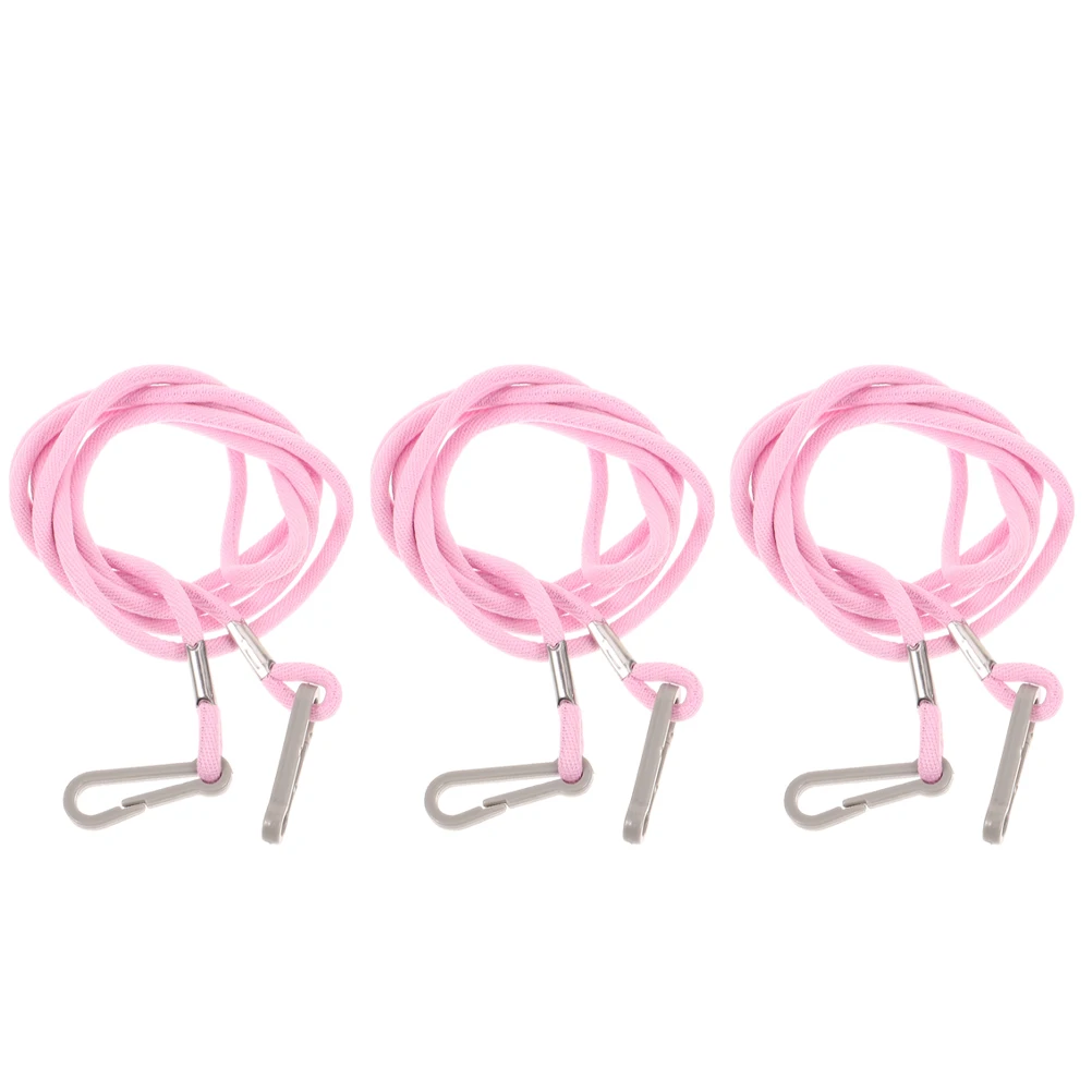 

3pcs Winter Mitten Lanyard Anti-Lost Glove Lanyards Nylon Mittens Rope Portable Neck Strap For Durable Wear