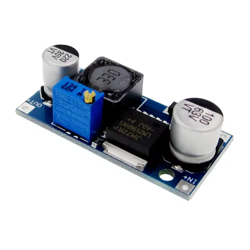 LM2596HVS LM2596HV DC-DC Adjustable Step Down Buck Converter Power Module 4.5-50V to 3-35V LM2596HVS