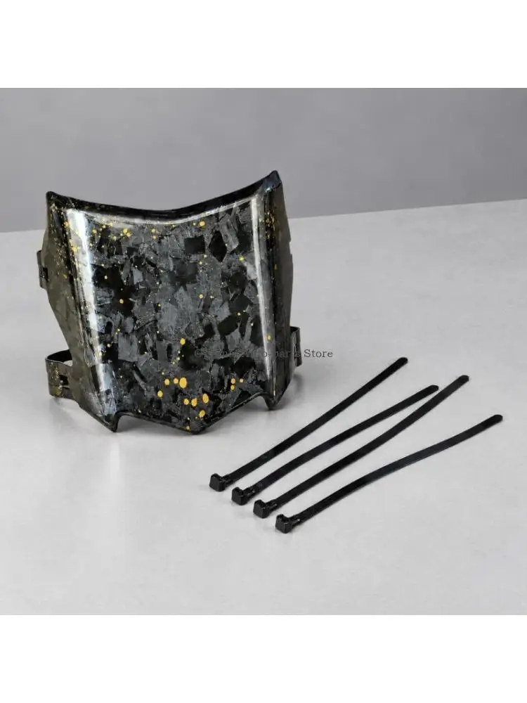  Textured Front Number Plate with Side Openings Plastic for Surron Bike Placement