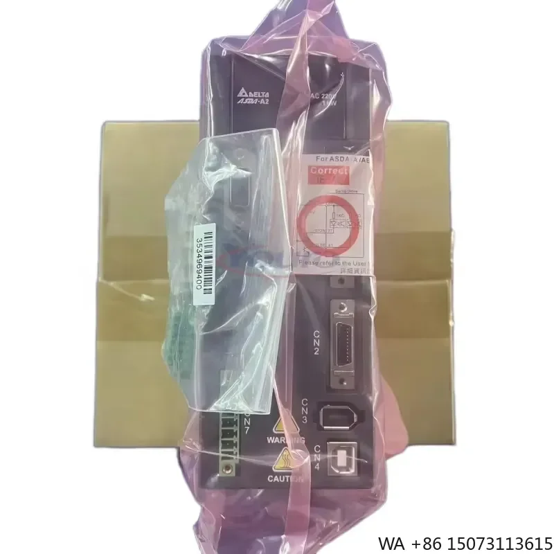 for Original Delta ASD-A2-1021-U ASDA-A2 Series Servo Drive 1.0 kW 1000W 220V AC High Precision Intelligent Motion Controller