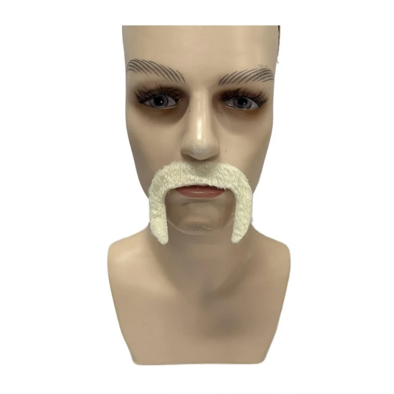 偽の口ひげ偽れ口ひげの自己粘着性棒の口ひげの接着スティックコスプレハロウィーンの偽のひげコスチューム