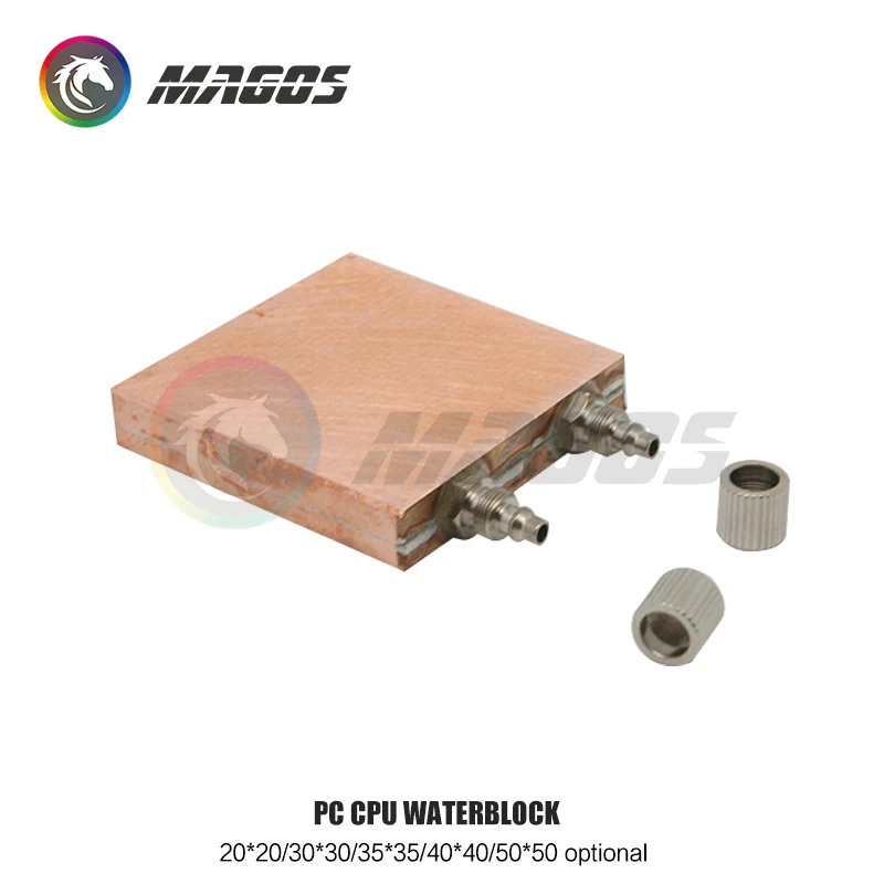 Laptop Watercooler CPU Block Heatsink Copper Radiator 40X40 30X30 50X50 TEC Industrial Refrigeration DIY MOD Part