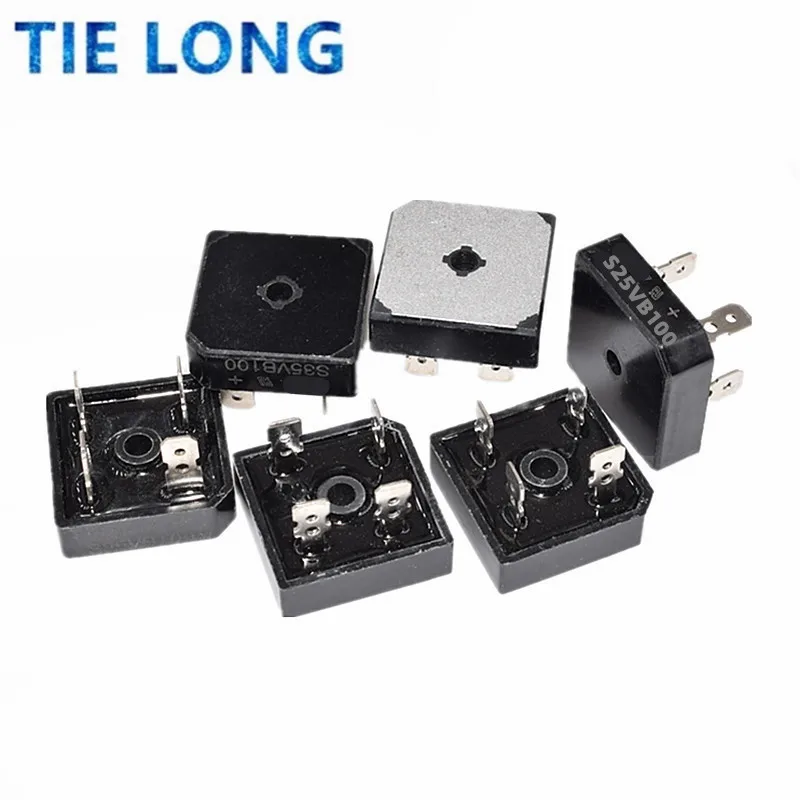 1Pcs 100% new original S15VB100 S25VB100 S35VB100 S50VB100 Rectifier Bridge Bridge Stack-Square Quad