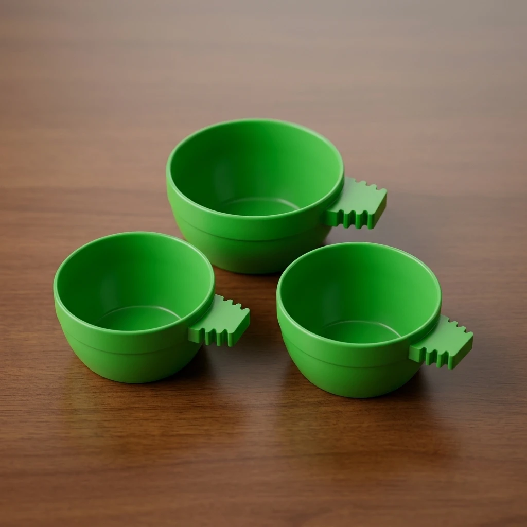 Round Bird Feeder Bowl And Water Dish For Wire Cages Durable Non Slip Pet Feeding Accessory