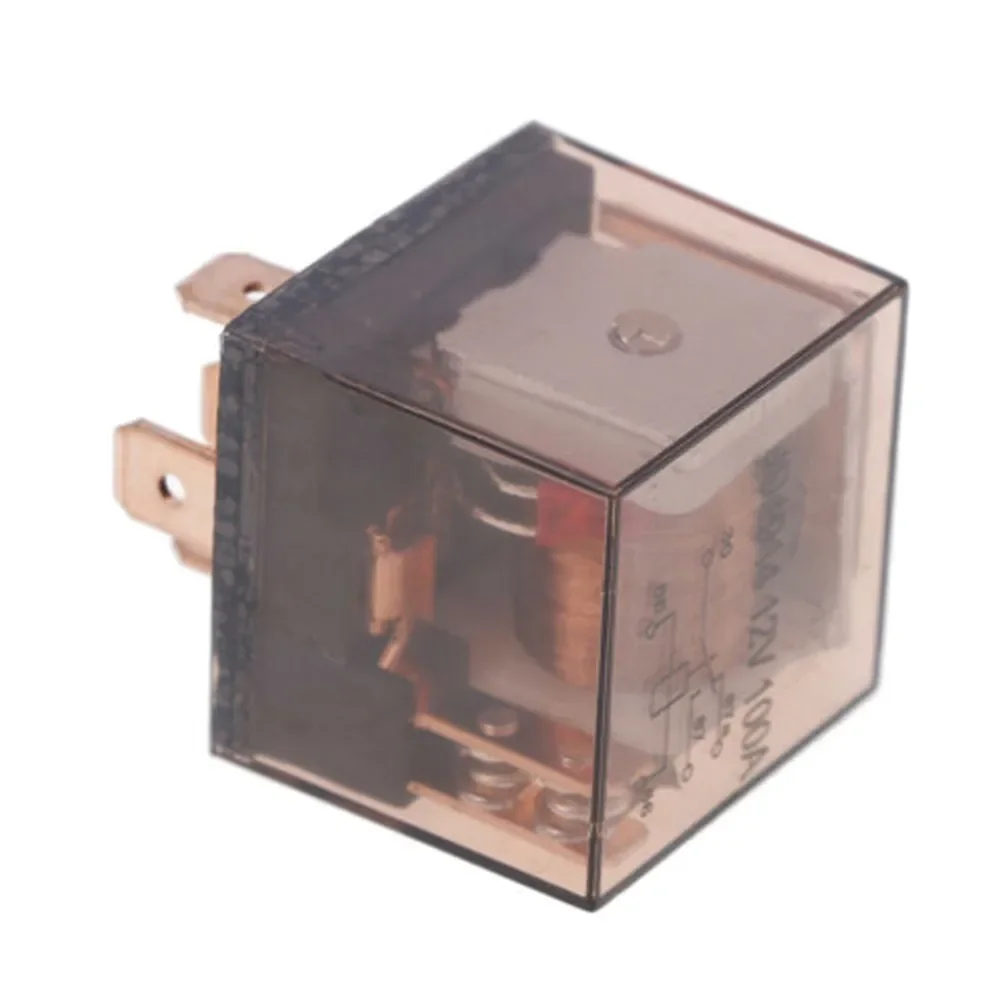 Car Control Relay Car Truck 12V 100A Relay Auto Control Device Socket Mount Tri-clamp Connection 100% Brand New