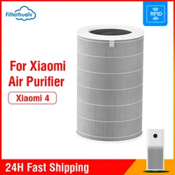 PM2.5 Xiaomi Hepa Filter 4 Xiaomi Activated Carbon Filter 4 For Xiaomi Air Purifier 4 Xiaomi H13 4 Filter