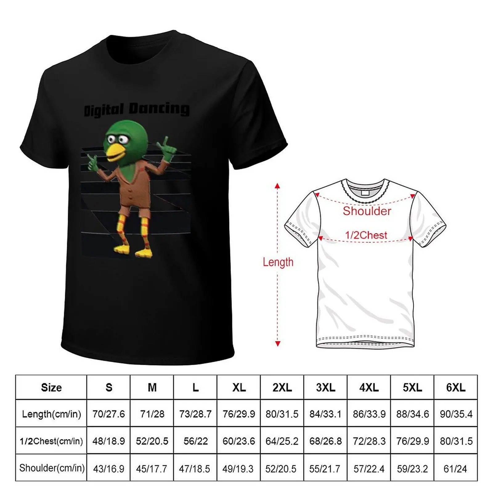 Digital Dancing! T-Shirt t shirt man casual T-Shirt