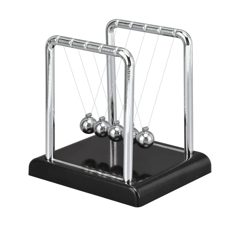 Newtons Cradle Balance Balls Small Size Perpetual Motion Physics Science Desktop Fidget Toys Adults And Kids Creative Gift