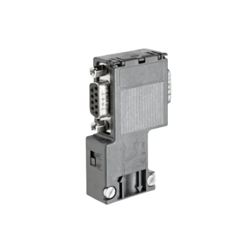 New 6ES7 972-0BA42-0XA0 Profibus connector 35 degrees 6ES7972-0BA42-0XA0 6ES79720BA420XA0 connector connector connector wire.