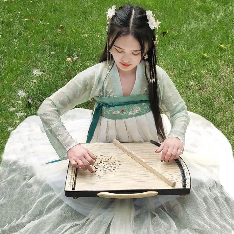 

Zheng Qin Finger Practice 21 String 14 Type String Finger Dharma-Vessel Device Professional Finger Hand Trainer Portable