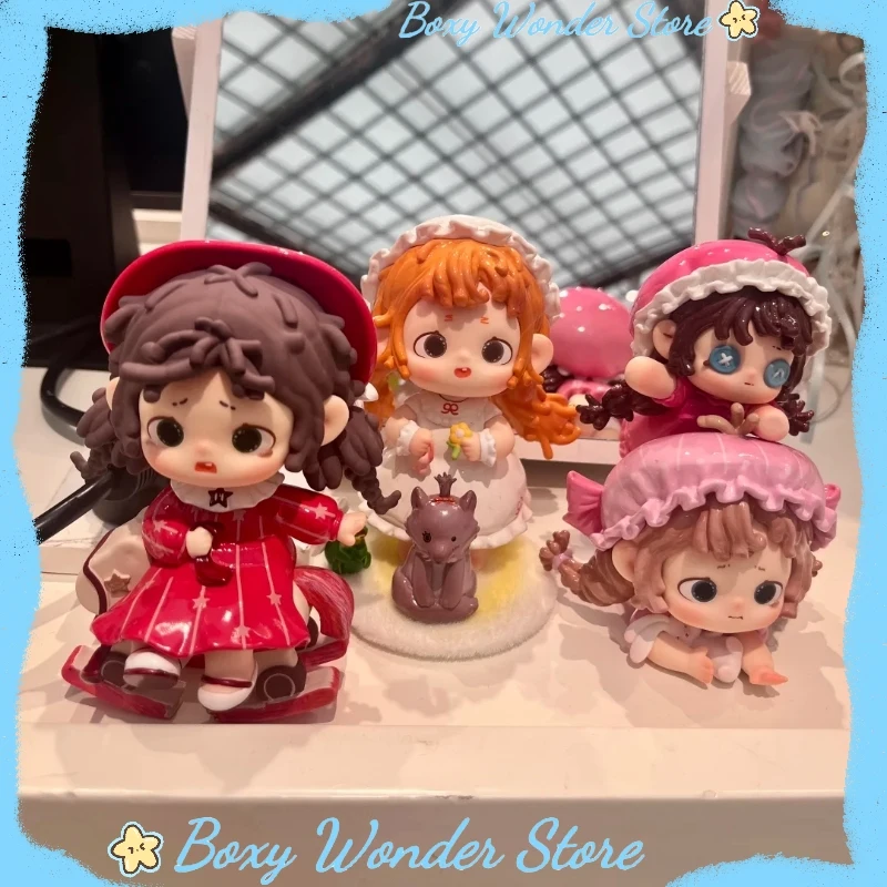 

Authentic Heyone Fufu Doll Miaomiao House Series Blind Box Fourth Generation Figurine Trendy Office Gift For Girls Display Items