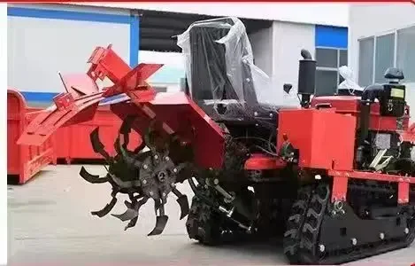 Crawler Agricultural Machinery Farming Equipment Farm Tillers Cultivators Rubber Tractor