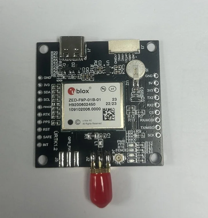 Imagem -03 - Módulo de Navegação Gps Módulo de Posicionamento Diferencial Sonda Nível Novidades Supply Receiver Um980 Gnss Board Zed-f9p01b-01 Rtk