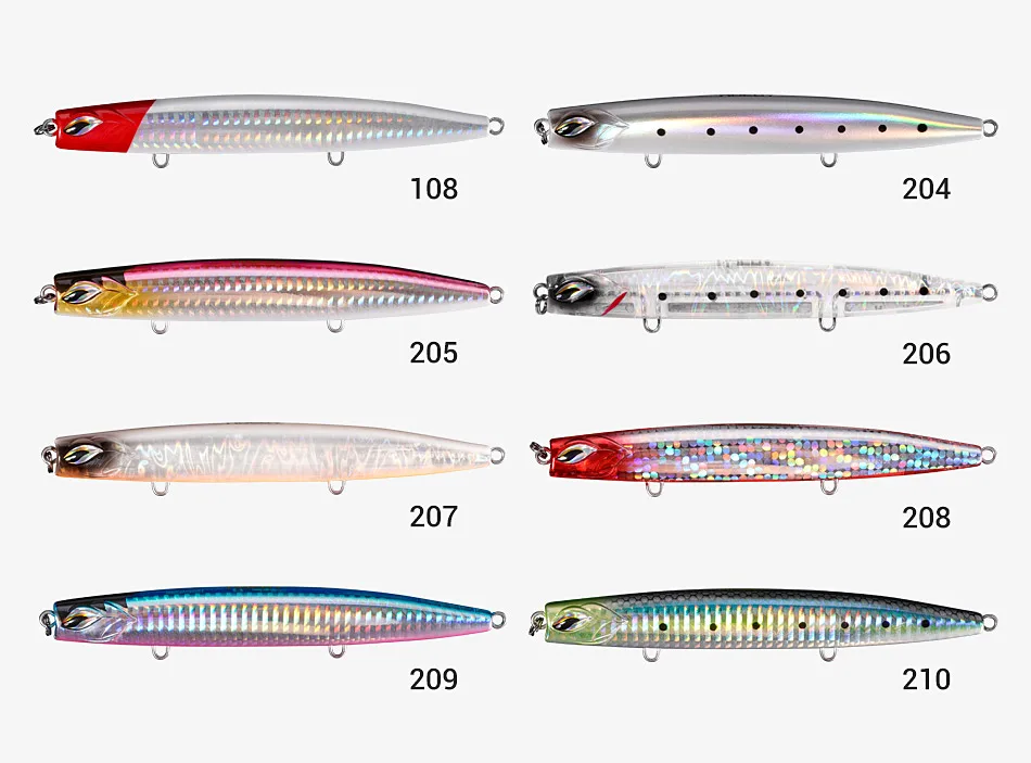 NOEBY Sinkender Pencil-Köder Variabler Jig-Köder für Uferangeln 130mm 38g Künstlicher Harter Köder Stickbait für Thunfisch Meeresfischerei-Köder – Detail 5
