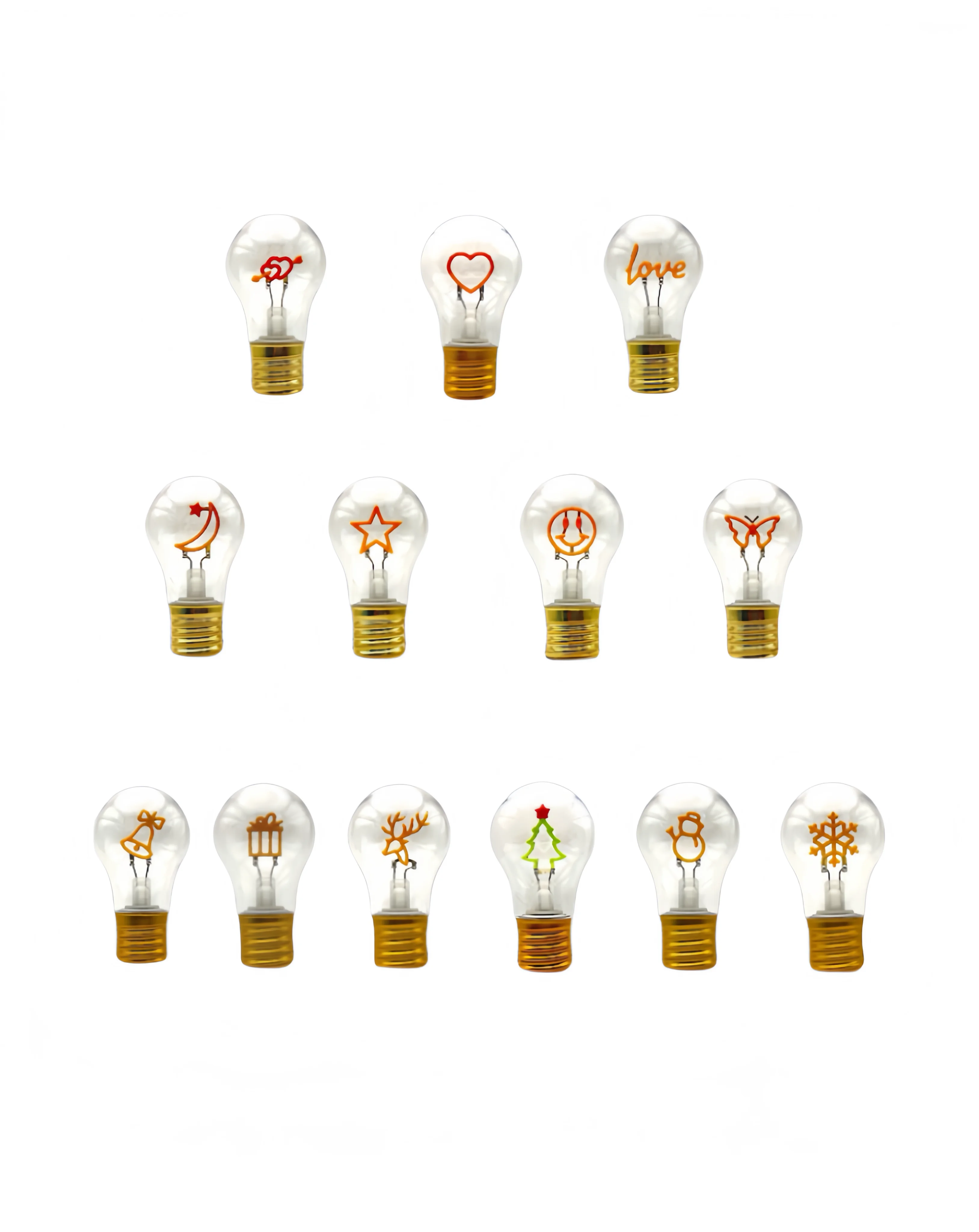 LED Edison Filament Bulbs Art Lights A70 5V Pink Dimmable E40 Charge 360 Degree Energy Decoration Lamps led lights