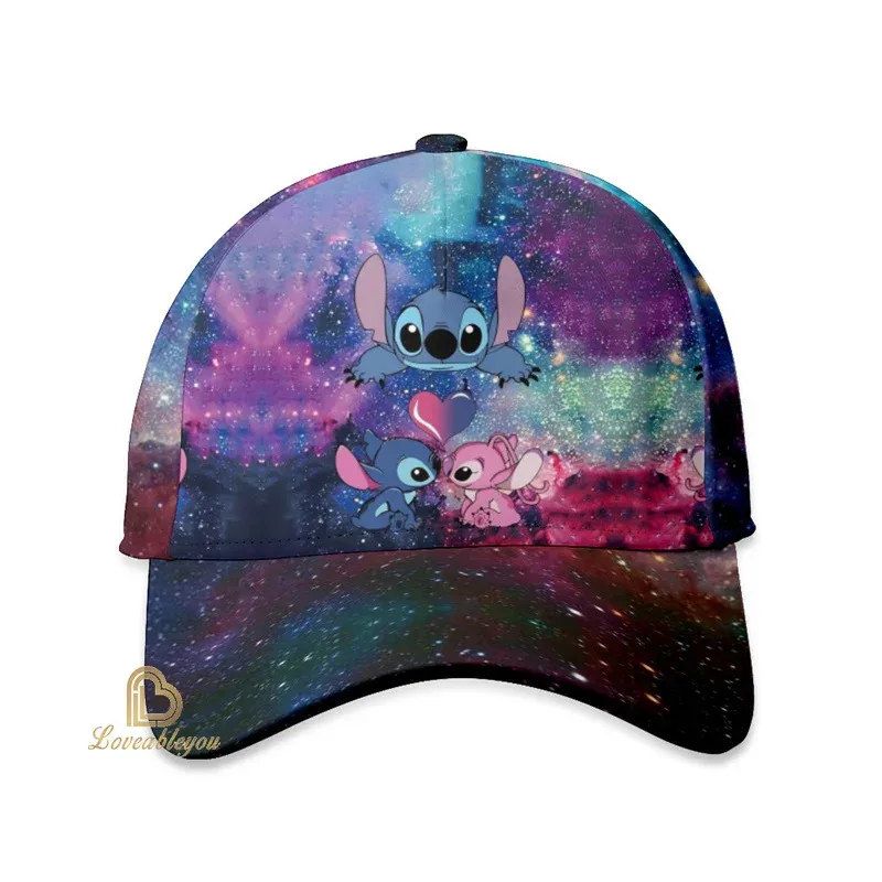 

DY20Cute Stitch Baseball Caps Women Men Casual Hat Cartoon Outdoor Sports Sun Hat Adjustable Peaked Cap Birthday Gifts25