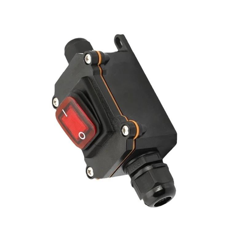 

5PCS Waterproof Switch Ship Type Switch 12V/24V 30A Rain Proof Outside The Electrical Room Ampere Box Second Gear-AA26