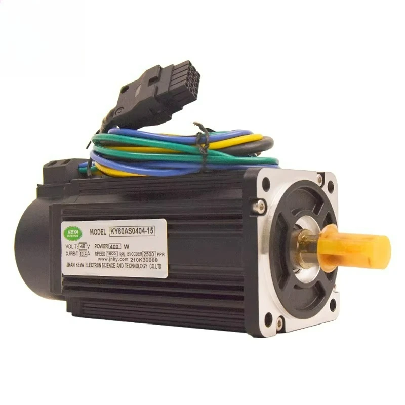 Motor Low-voltage 24v/48v 400w DC Brushless Servo Motor with Encoder
