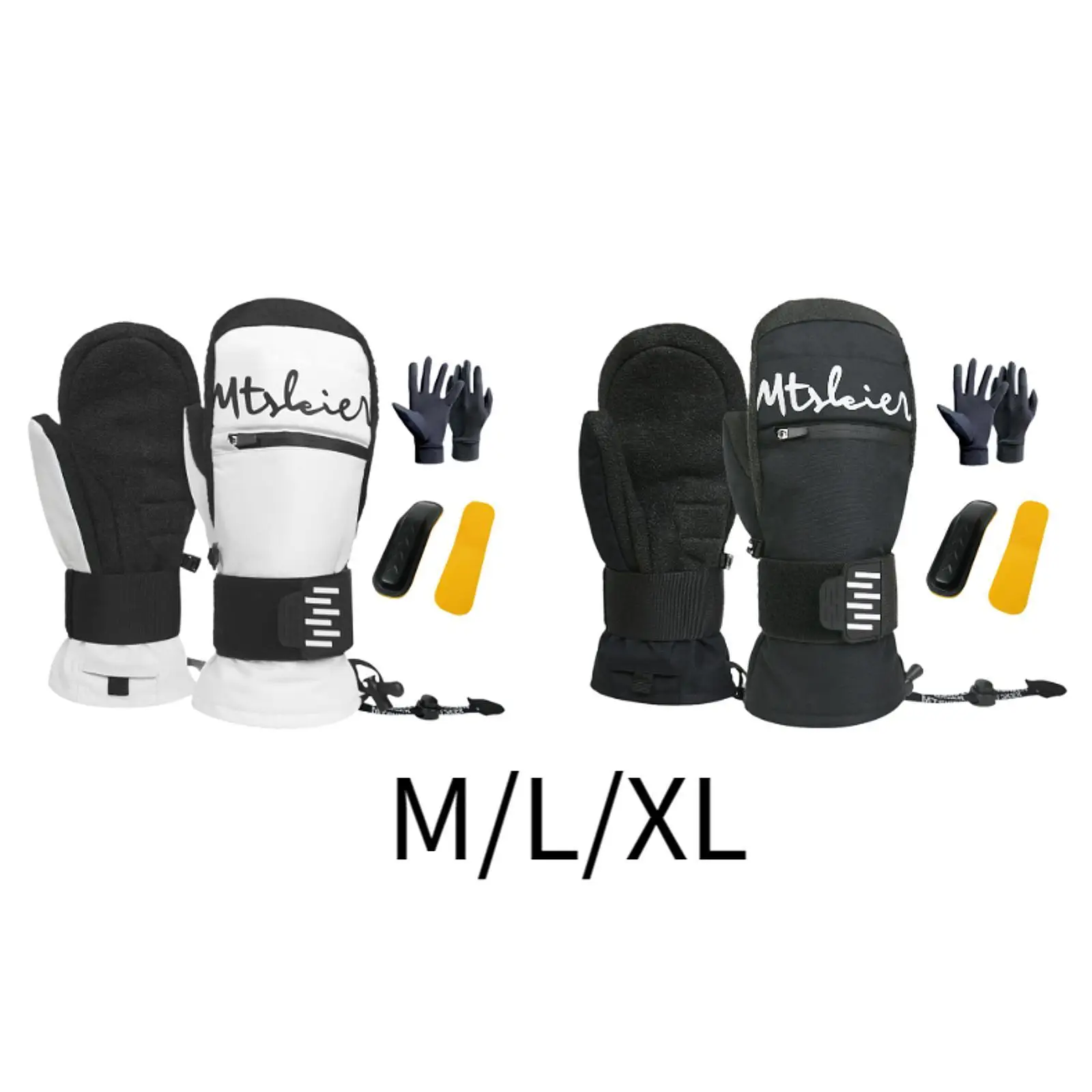 

Ski Gloves Waterproof Warm Skiing Equipment Winter Gloves Men Women for Running Mountain Climbing Skiing Skating Snowmobiling