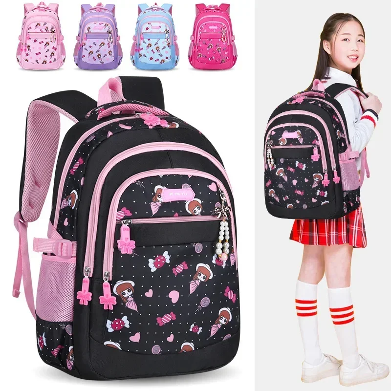 School Shoulder Bag Designer Ventilation Light Wear-resisting High-capacity Backpack Spinal Protection Fashion Trends Cute Child