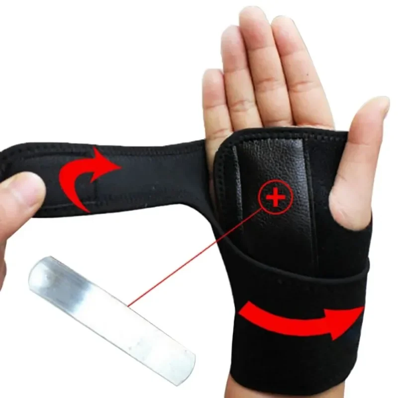 Adjust Splint Sprains Arthritis BandBandage Orthopedic Hand Brace Wrist Support Finger Splint Carpal Tunnel Syndrome