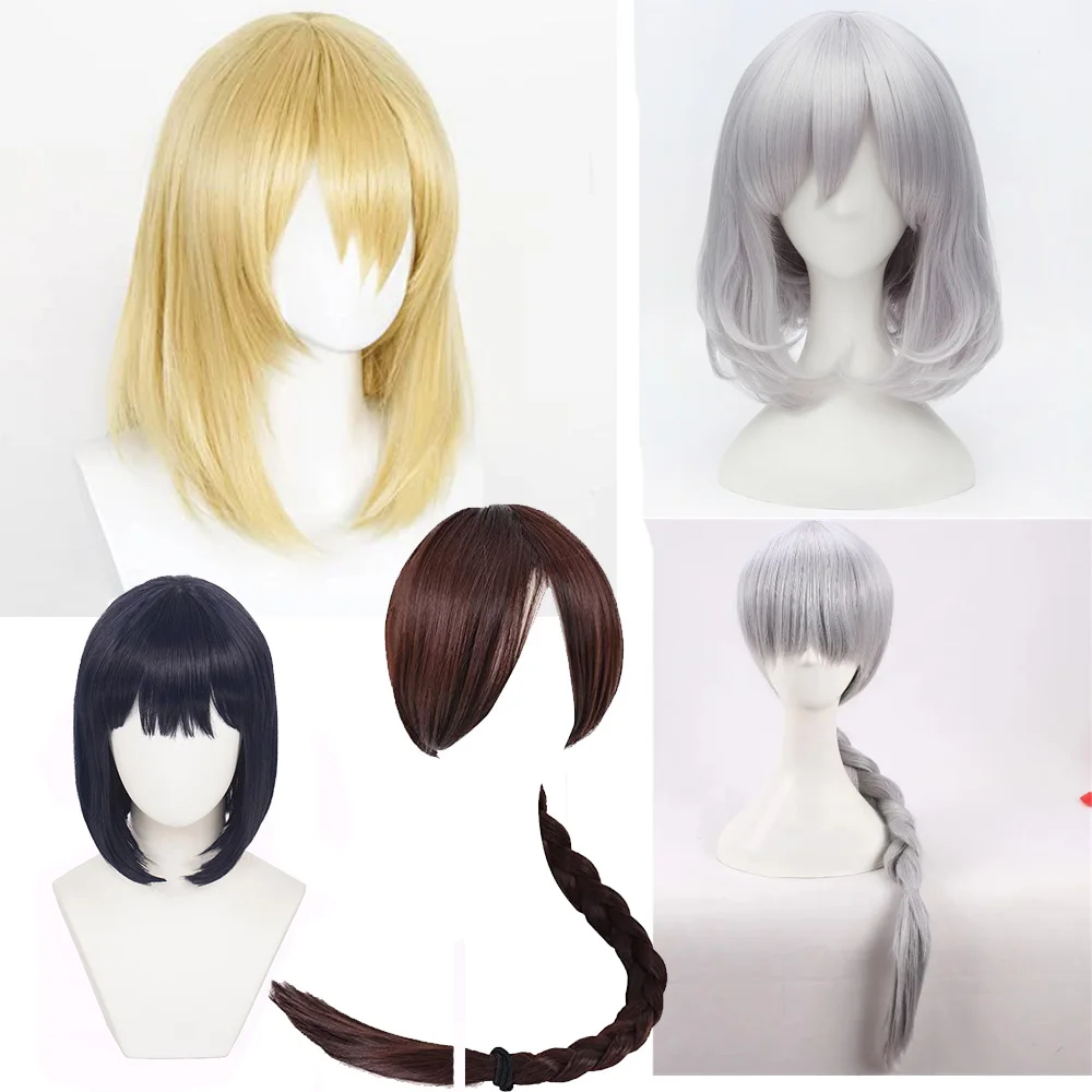 High Quality Anime Howl's Moving Castle Wizard Howl Sophie Hatter Cosplay Wig Heat Resistant Synthetic Hair Wigs