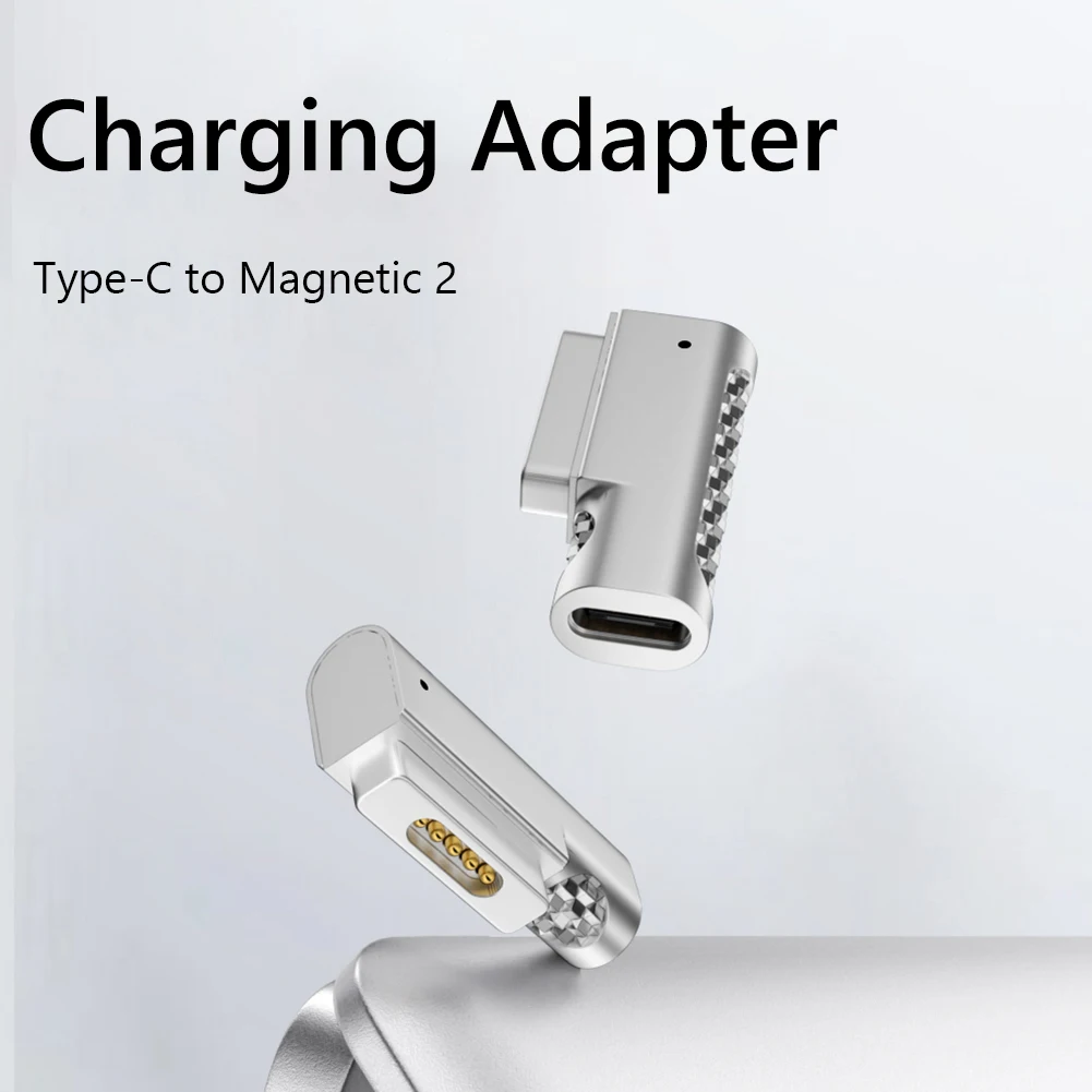 Macbook pro用のタイプC磁気USB PDアダプター,Magsafe用アダプター,2