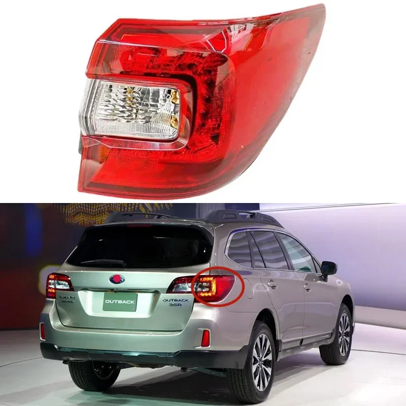 

For Subaru Outback 2015-2020 Car Accessories Rear outside Tail Light Assembly Turn signal Brake lights parking lights Rear lamp