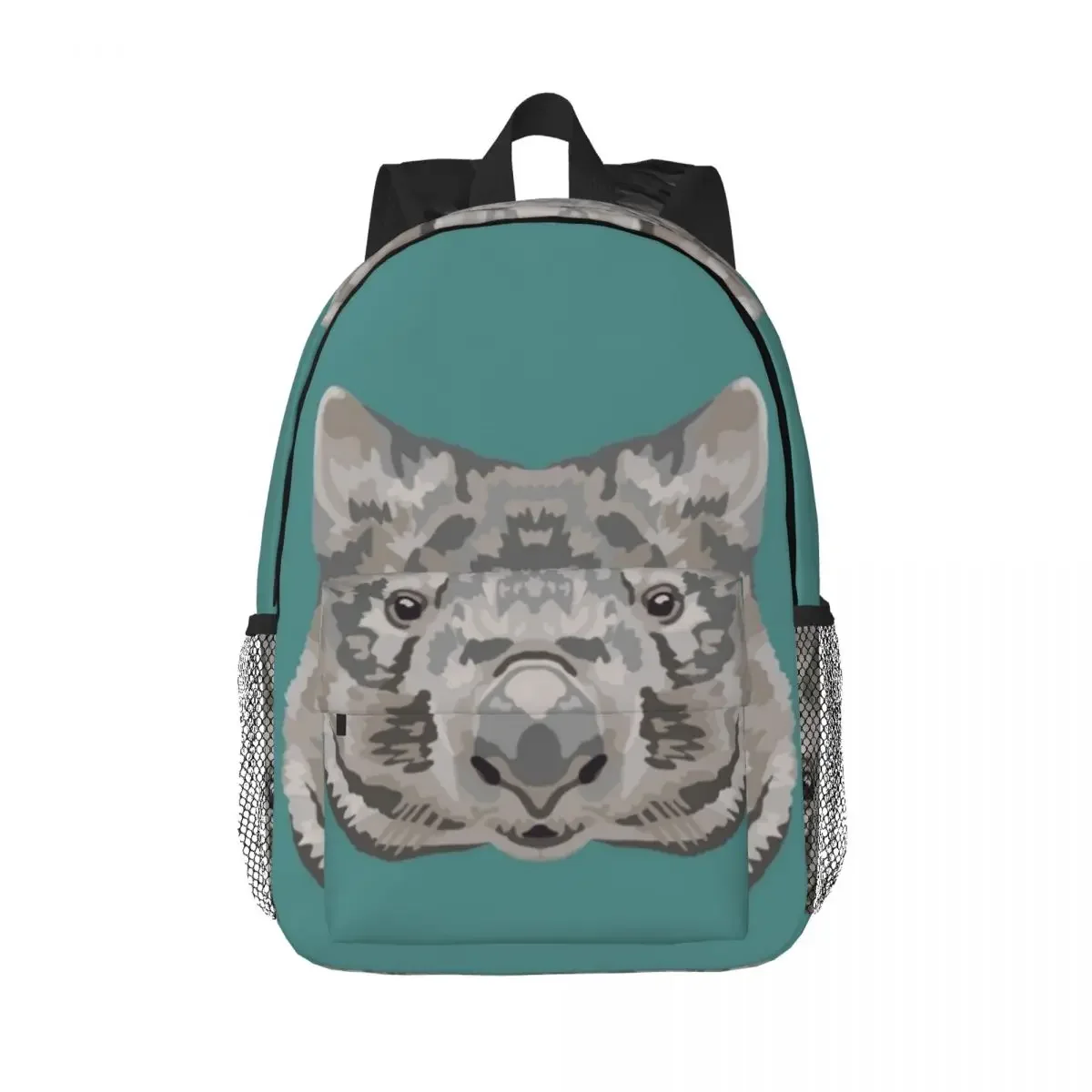 

Common Wombat Face Backpacks Teenager Bookbag Casual Students School Bags Travel Rucksack Shoulder Bag Large Capacity