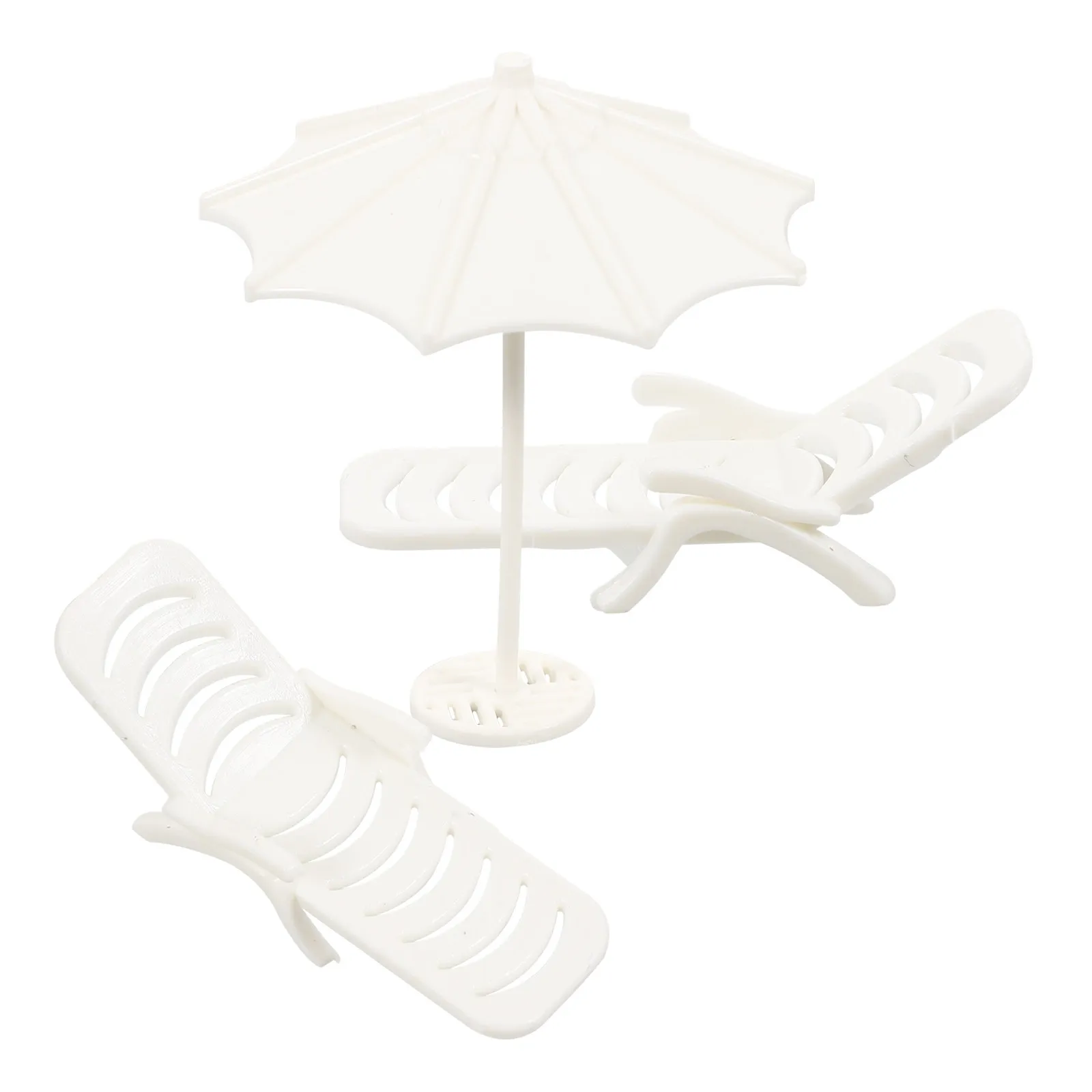 

Набор: миниатюрный пляжный стул и зонт для декора песочницы, легкий микроландшафтный мини-орнамент для дома и офиса, для создания расслабляющей атмосферы