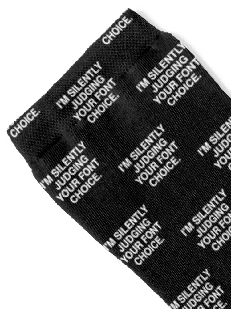 I'm silently judging your font choice Socks Hiking boots luxe sports stockings winter gifts Man Socks Women's